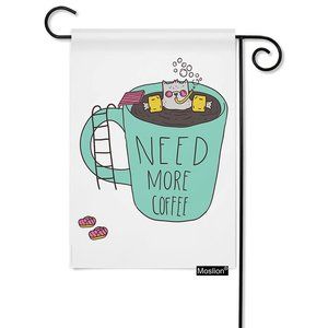 SKU-14-12.5 x 18 Inch Cat Yard Flag